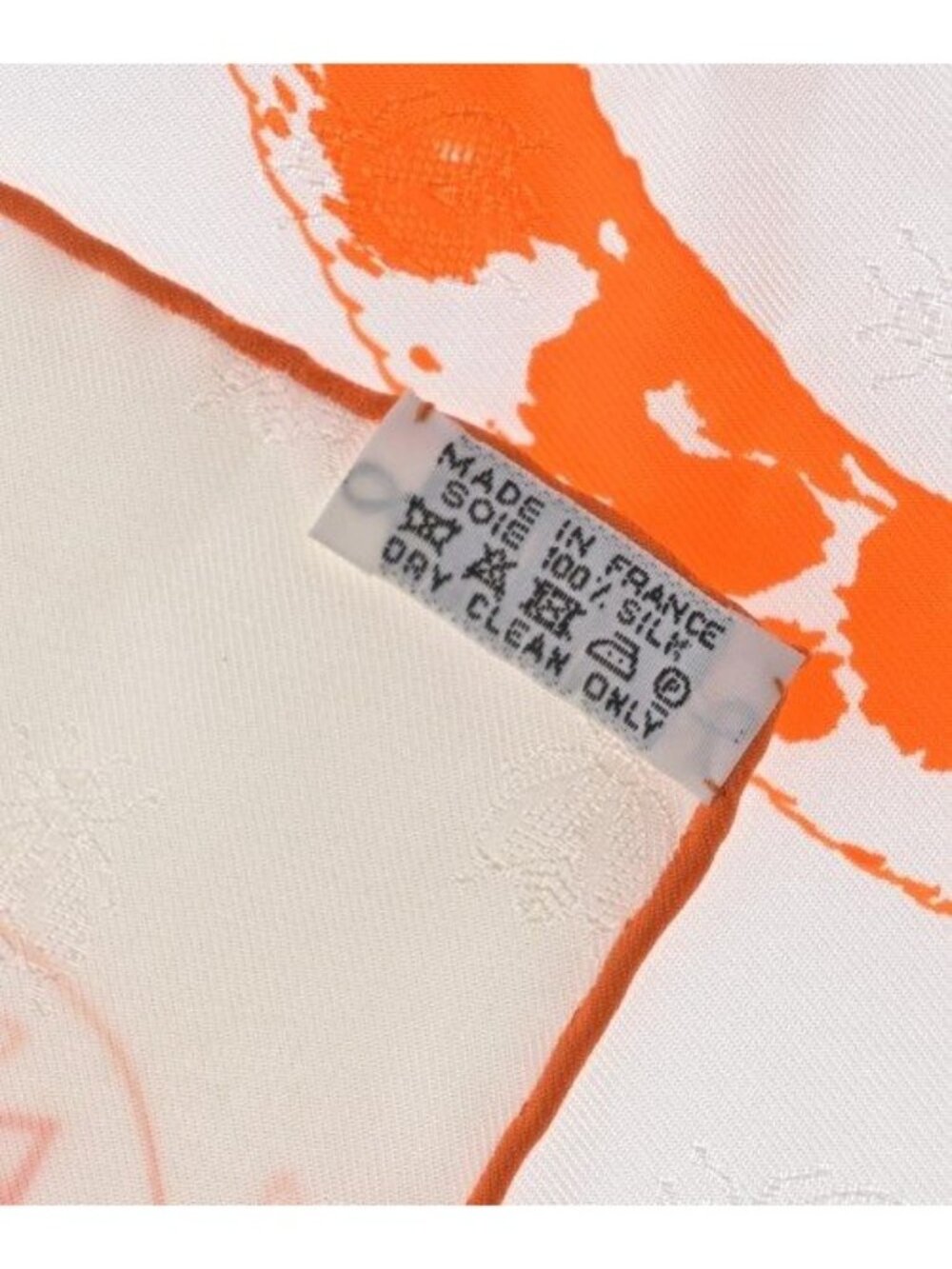 Hermes Bandana Scarf Orange - Picture 6 of 6